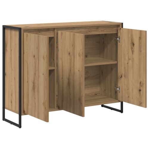 Страничен шкаф Дъб Артизан 96,5 x 30 x 75 см Инженерно дърво