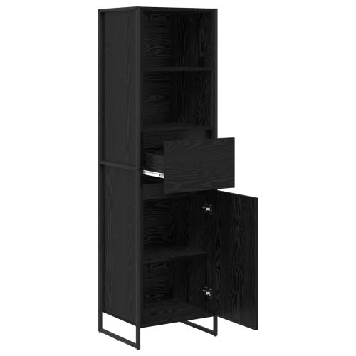 Шкаф за книги Черния дъб 43 x 36 x 150.5 см Инженерно дърво