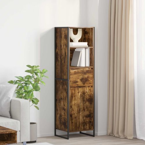 Шкаф за книги Димящ дъб 43 x 36 x 150.5 см Инженерно дърво