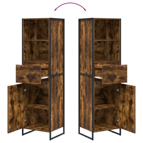 Шкаф за книги Димящ дъб 43 x 36 x 150.5 см Инженерно дърво