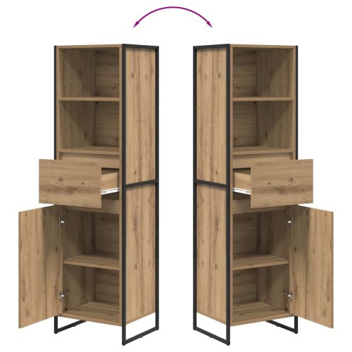 Шкаф за книги Дъб Артизан 43 x 36 x 150.5 см Инженерно дърво