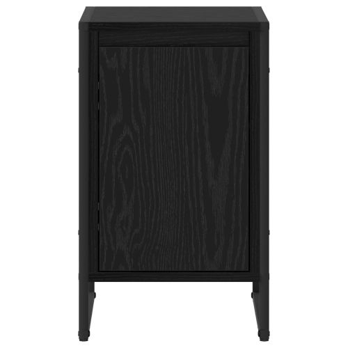 Нощно шкафче Черния дъб 39,5 x 30 x 50 см Инженерно дърво