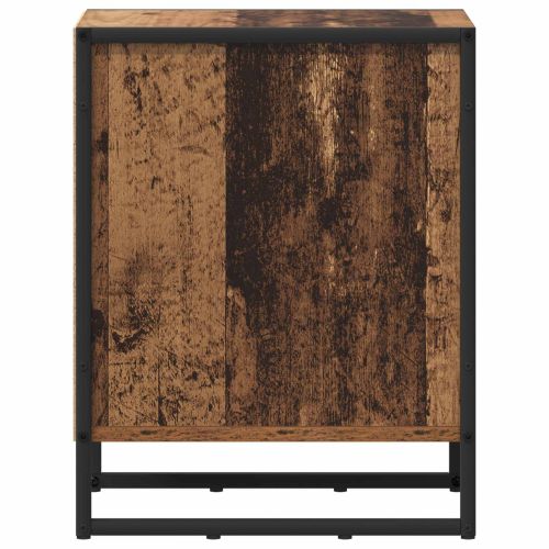 Нощно шкафче 2 pcs Старо дърво 39,5 x 30 x 50 см