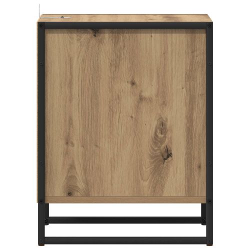 Нощно шкафче Дъб Артизан 39,5 x 30 x 50 см Инженерно дърво