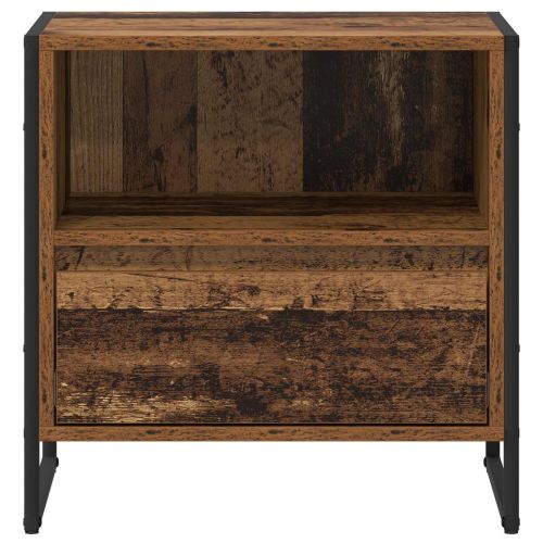 Нощно шкафче Старо дърво 50 x 39,5 x 50 см Инженерно дърво