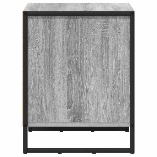 Нощно шкафче 2 pcs Сив Сонома 50 x 39.5 x 50 см Инженерно дърво