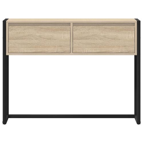 Крайна масичка Сонома 100 x 36 x 75 см Инженерно дърво