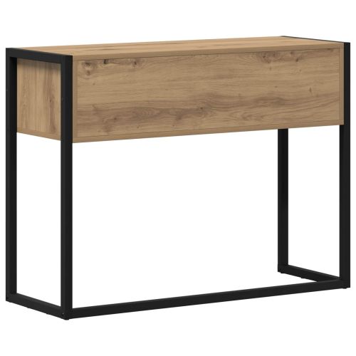 Крайна масичка Дъб Артизан 100 x 36 x 75 см Инженерно дърво