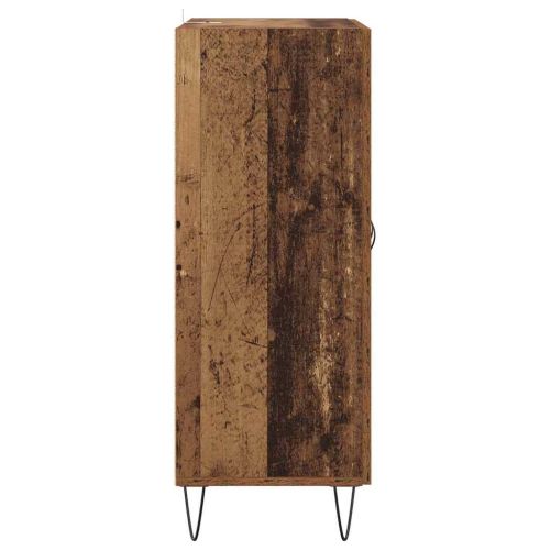 Служебен шкаф Старо дърво 69,5 x 34 x 90 см Инженерно дърво