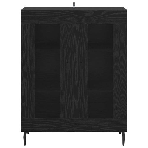 Служебен шкаф Черния дъб 69,5 x 34 x 90 см Инженерно дърво