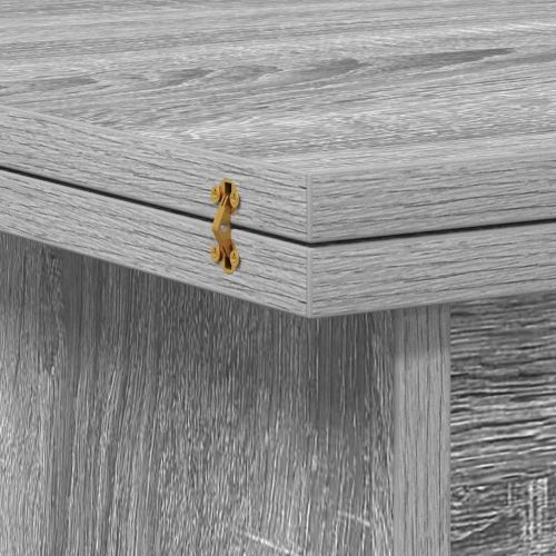 Масичка за кафе Сив Сонома 55 x 54,5 x 45 см Инженерно дърво