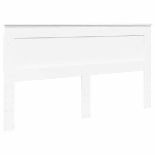 Облегалка за глава с таблото Бяло 180 cm Инженерно дърво