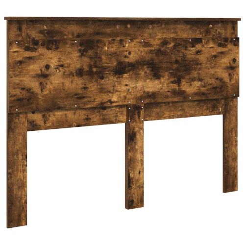 Облегалка за глава с таблото Сив Сонома 140 cm Инженерно дърво