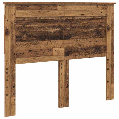 Облегалка за глава с таблото Старо дърво 120 cm Инженерно дърво