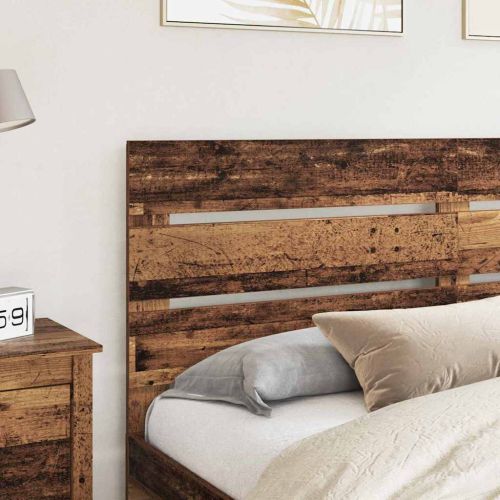 Облегалка за глава с таблото Старо дърво 160 cm Инженерно дърво