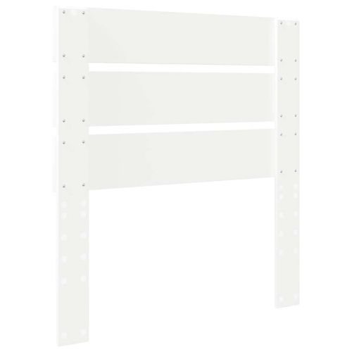 Облегалка за глава с таблото Бяло 75 cm Инженерно дърво