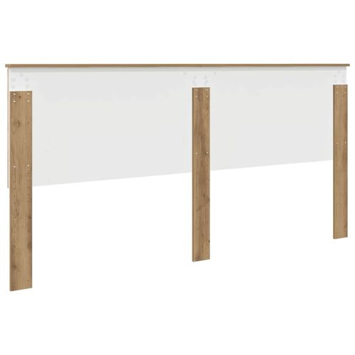 Облегалка за глава с таблото Дъб 200 cm Инженерно дърво