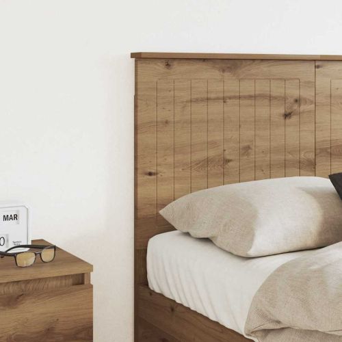 Облегалка за глава с таблото Дъб 120 cm Инженерно дърво