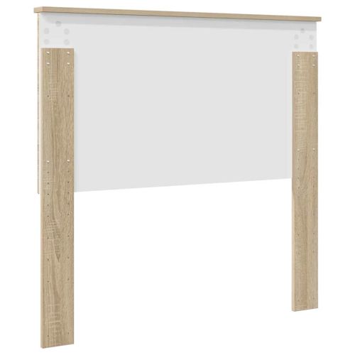 Облегалка за глава с таблото Сонома дъб 100 cm Инженерно дърво