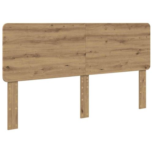 Облегалка за глава с таблото Дъб 200 cm Инженерно дърво