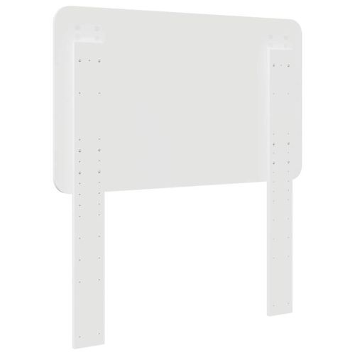 Облегалка за глава с таблото Бяло 90 cm Инженерно дърво