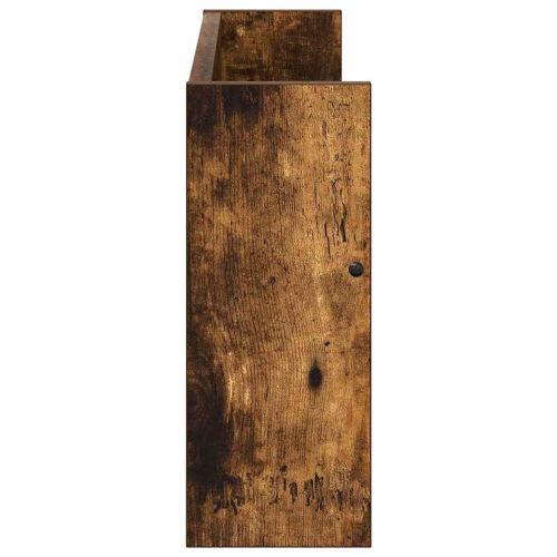 Етажерка за списания с рафт 2 pcs Димян дъб 60 x 12 x 30 см