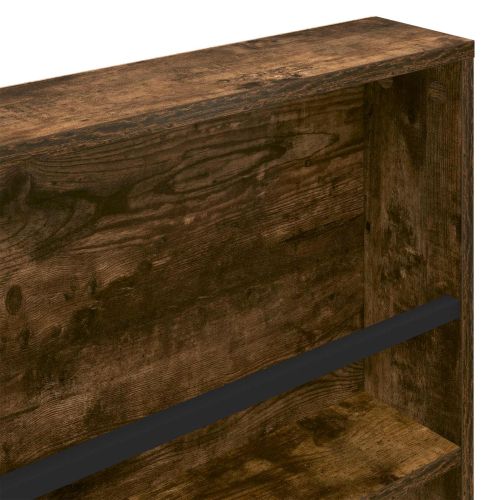 Етажерка за списания Димян дъб 80 x 12 x 70 см Инженерно дърво