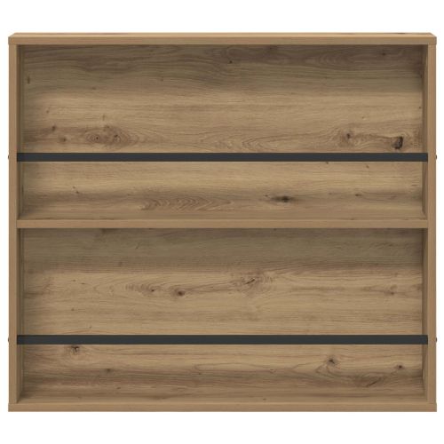 Етажерка за списания с рафт Дъб 80 x 12 x 70 см Инженерно дърво