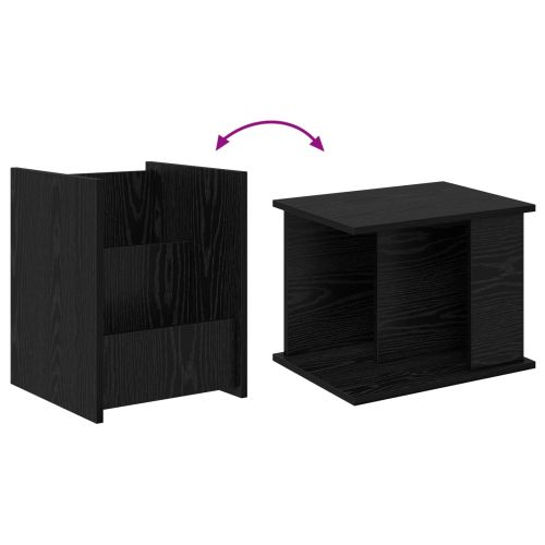 Етажерка за списания Черния дъб 35 x 35 x 45 см Инженерно дърво