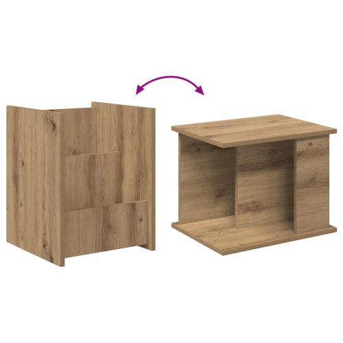 Етажерка за списания с рафт Дъб 35 x 35 x 45 см Инженерно дърво