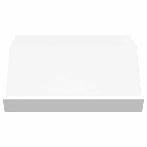 Етажерка за списания Бяло 65 x 53 x 28,5 см Инженерно дърво