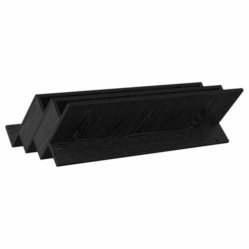 Етажерка за списания с рафт Черния дъб 90 x 53 x 28,5 см