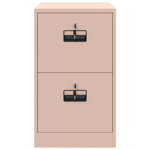 Кабинет за файлове с чекмедже с рафт Розово 44 x 50 x 106.5 см