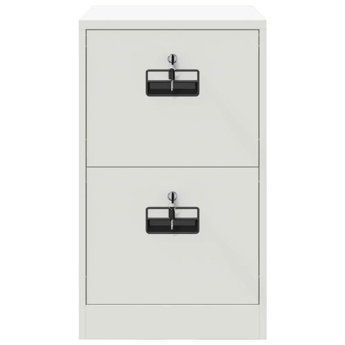 Кабинет за файлове с чекмедже с рафт Бяло 44 x 50 x 106.5 см