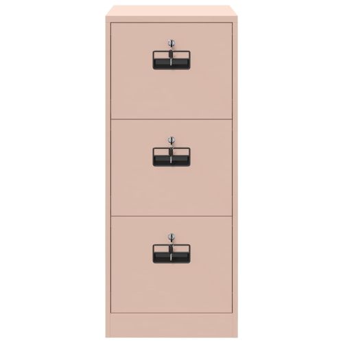 Кабинет за файлове с чекмедже с рафт Розово 44 x 50 x 106.5 см