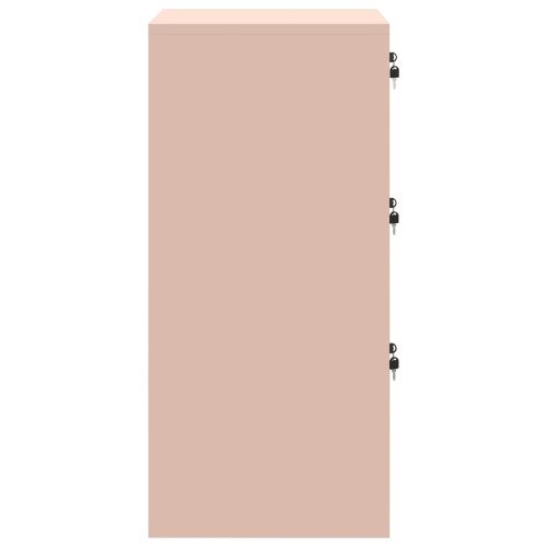 Кабинет за файлове с чекмедже с рафт Розово 44 x 50 x 106.5 см