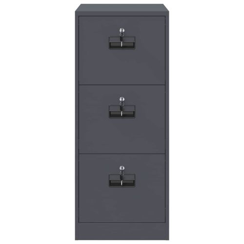 Кабинет за файлове с чекмедже Антрацит 44 x 50 x 106.5 см