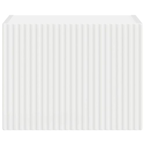 TV стенен шкаф Бяло 60 x 31 x 29.5 см Инженерно дърво