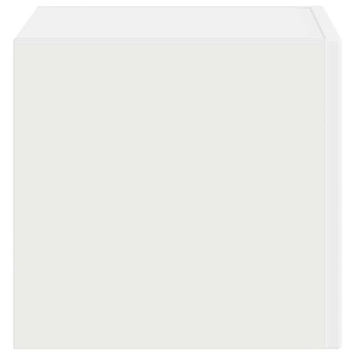 TV стенен шкаф Бяло 60 x 31 x 29.5 см Инженерно дърво