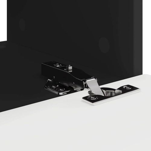 TV стенен шкаф Черно 60 x 31 x 29.5 см Инженерно дърво