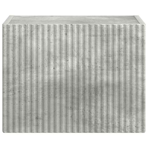 TV стенен шкаф Бетон 60 x 31 x 29.5 см Инженерно дърво