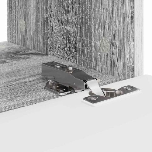 TV стенен шкаф Сив Сонома 60 x 31 x 29.5 см Инженерно дърво