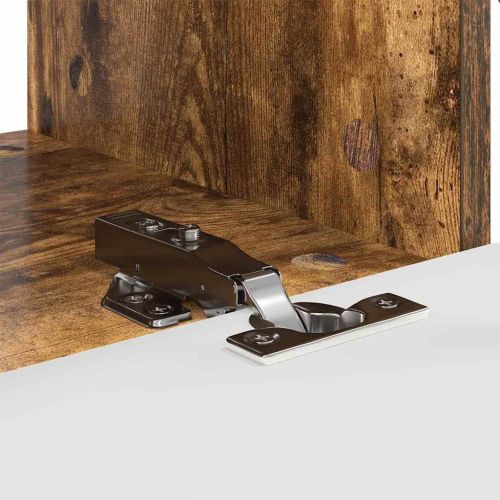 TV стенен шкаф 2 pcs Димян дъб 60 x 31 x 29.5 см