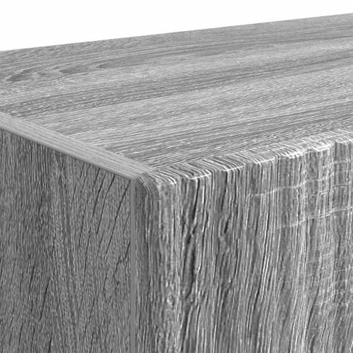 TV стенен шкаф Сив Сонома 60 x 31 x 29.5 см Инженерно дърво