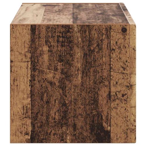 TV стенен шкаф Старо дърво 60 x 31 x 29.5 см Инженерно дърво