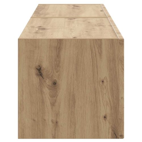 TV стенен шкаф 2 pcs Дъб Артизан 60 x 31 x 29.5 см