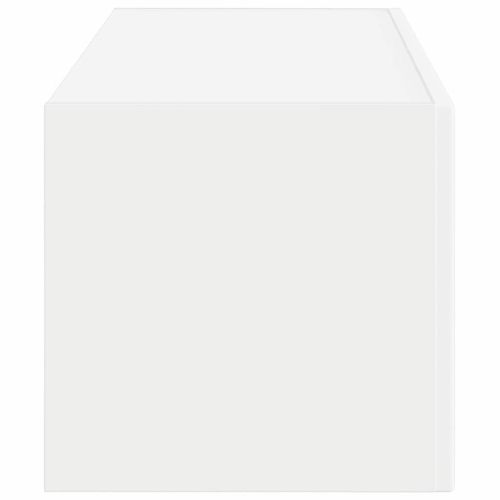 TV стенен шкаф Бяло 60 x 31 x 29.5 см Инженерно дърво