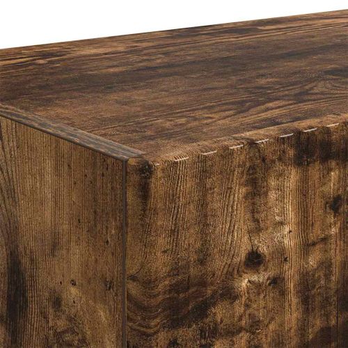 TV стенен шкаф 2 pcs Димян дъб 60 x 31 x 29.5 см