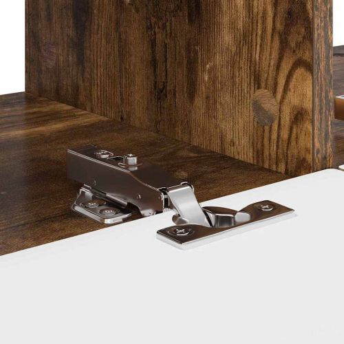 TV стенен шкаф 2 pcs Димян дъб 60 x 31 x 29.5 см