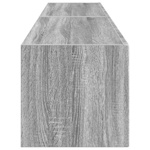 TV стенен шкаф 2 pcs Сив Сонома 60 x 31 x 29.5 см